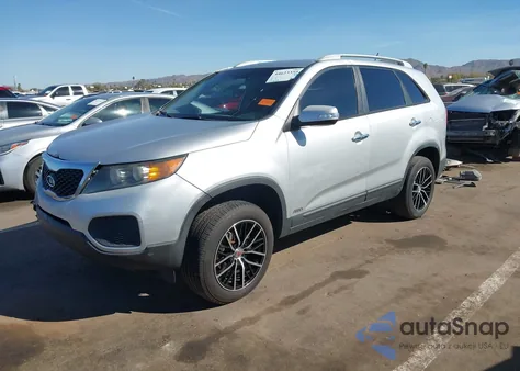 2012 Kia Sorento Lx V6 из США, поврежденный, VIN 5XYKTDA22CG296581